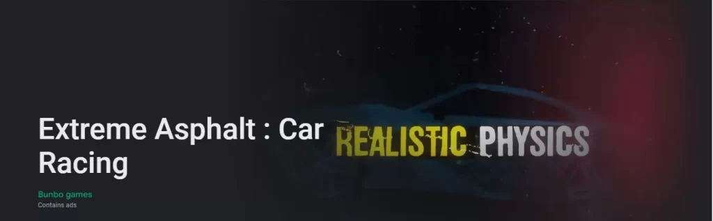 Extreme Asphalt: Car Racing MOD Apk Download 2023 Unlimited Money, Tokens, All Cars Unlocked